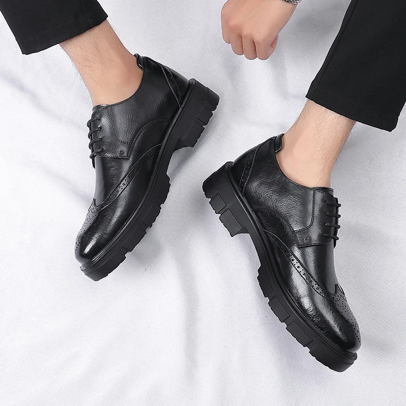 Elias Brogue Oxford | Unsichtbare Erhöhung +4 cm / +7 cm / +9 cm