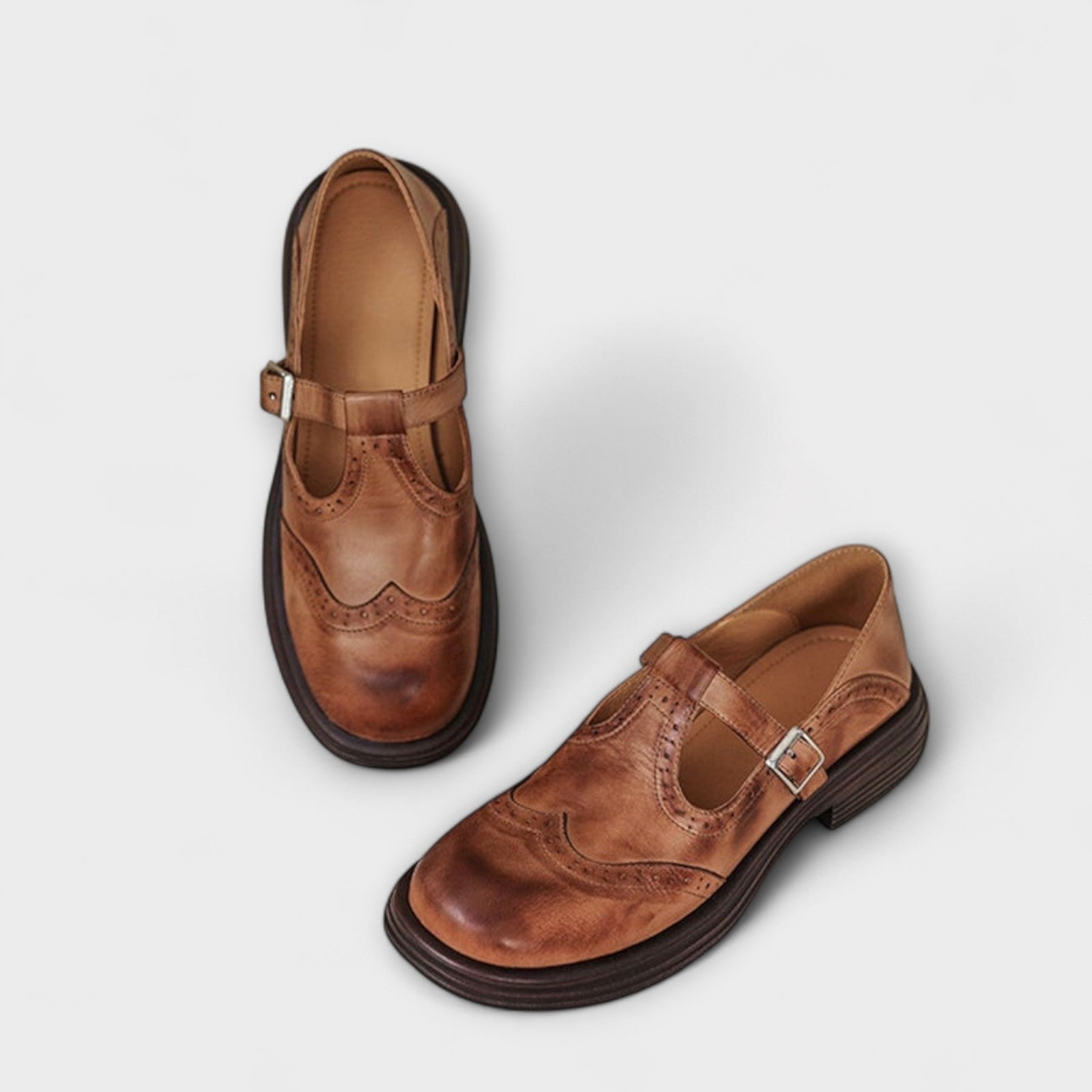 Damen T-Riemchen-Ballerinas | Elegant & Bequem