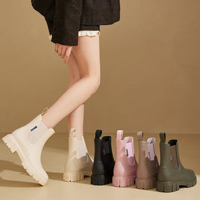 Pauline | Wasserdichte Slip-On Stiefel