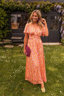 Marlene | Leichtes Blumenkleid mit femininer Passform