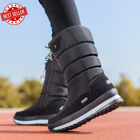 Hochwertige Damen-Schneestiefel mit Kunstfell