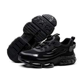 Kostenlose Lieferung – Elegante Unisex Sneakers – Rutschfeste Sicherheitsschuhe Mit Stoßdämpfenden Stollen