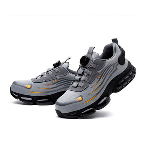 Kostenlose Lieferung – Elegante Unisex Sneakers – Rutschfeste Sicherheitsschuhe Mit Stoßdämpfenden Stollen