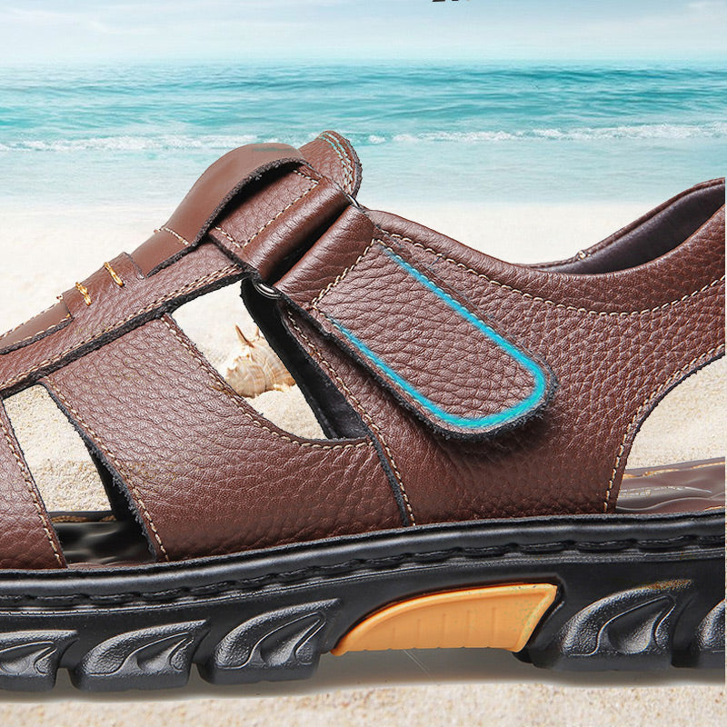 Hochwertige Herren-Ledersandalen für den Alltag