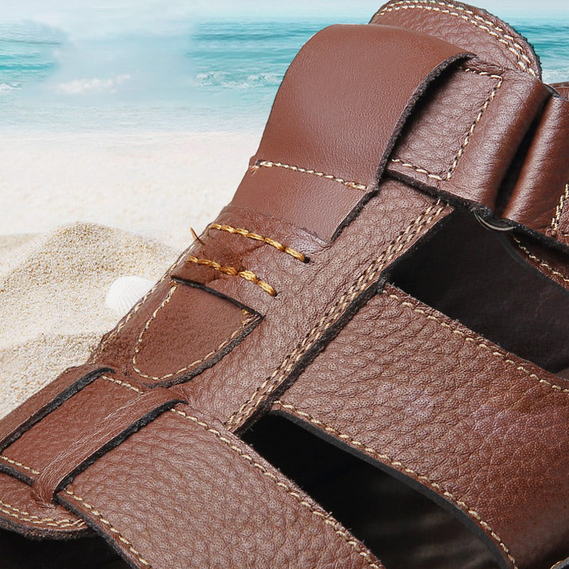 Hochwertige Herren-Ledersandalen für den Alltag