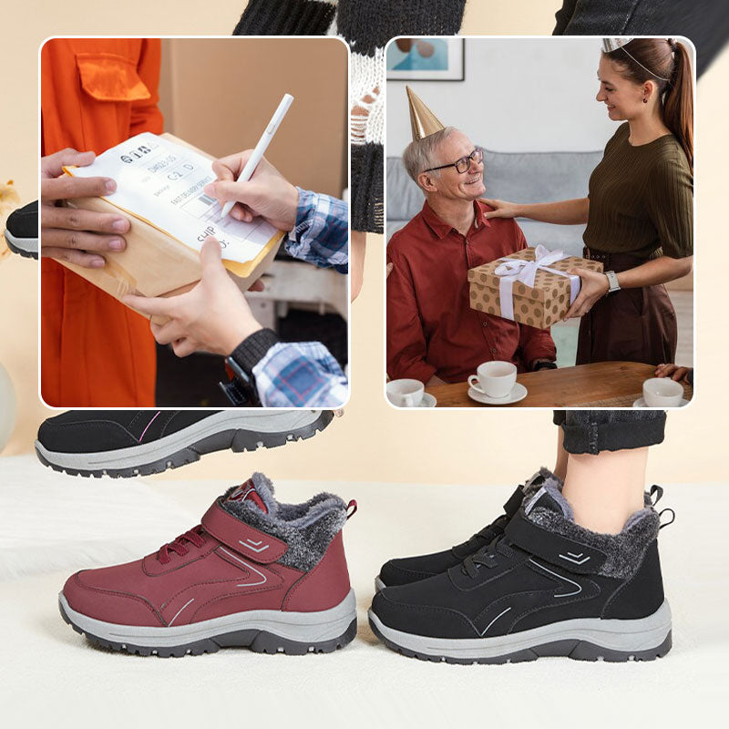 Lässige Warme Rutschfeste Baumwoll-Wanderschuhe