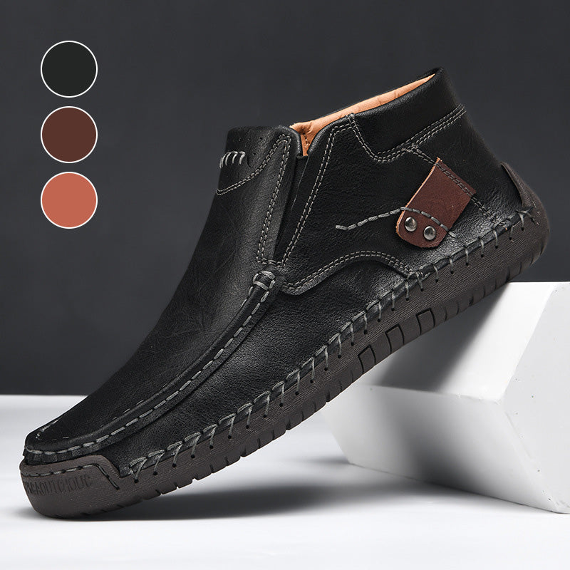 Bequeme High-Top Mokassins für Herren