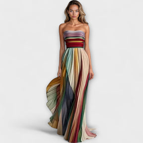 Flora | Langes Kleid aus weichem Premiumstoff