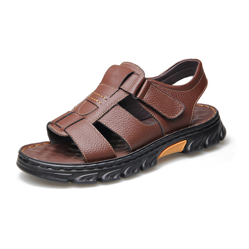 Hochwertige Herren-Ledersandalen für den Alltag